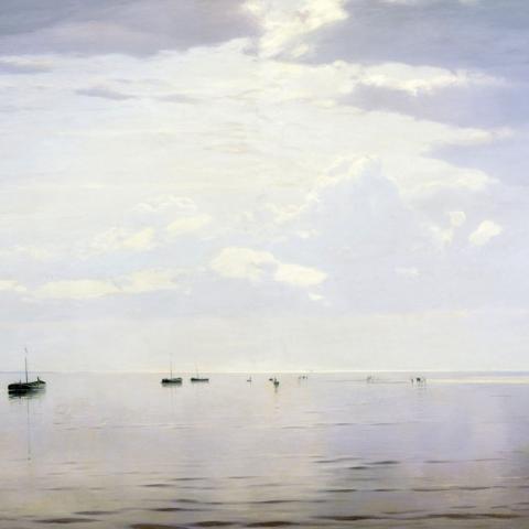 Дубовской Николай Никанорович «На Волге» (1892 г.)